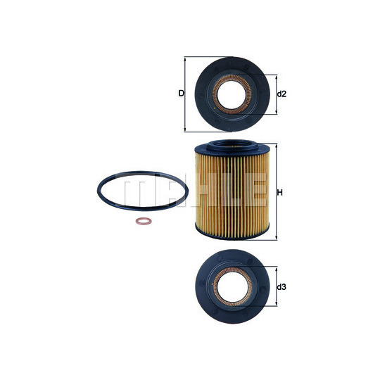 OX 154/1D - Oil Filter 