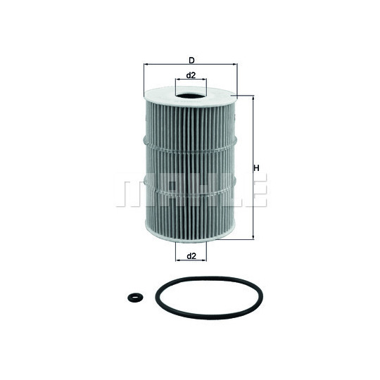 OX 378D - Oil Filter 