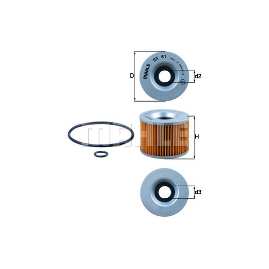 OX 61D - Õlifilter 