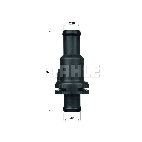 TH 5 75 - Thermostat, coolant 