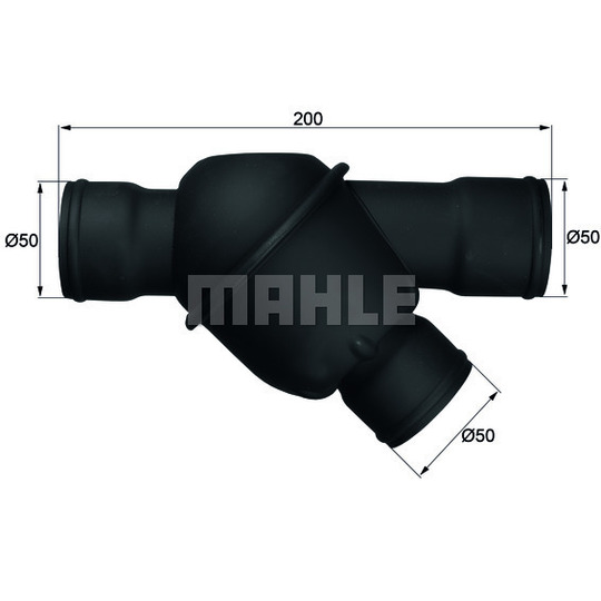 TH 22 79 - Thermostat, coolant 