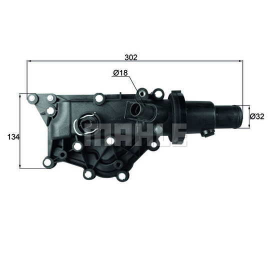TH 59 89 - Thermostat, coolant 