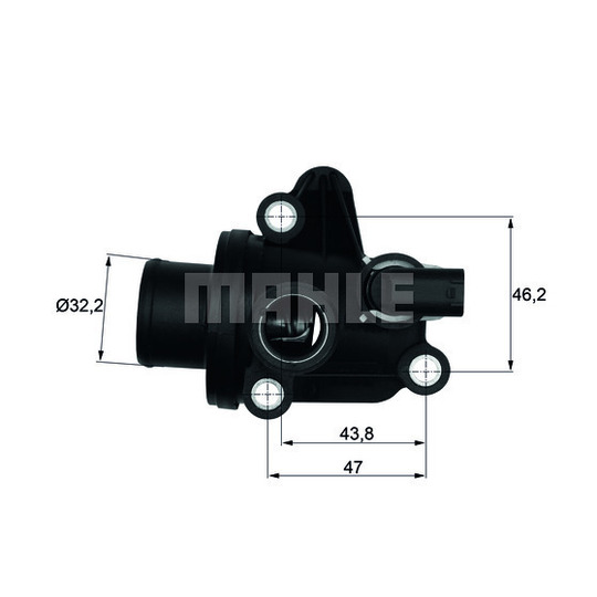 TI 12 87 - Thermostat, coolant 