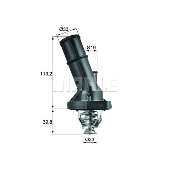 TI 202 82 - Thermostat, coolant 