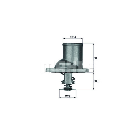 TI 1 83 - Thermostat, coolant 