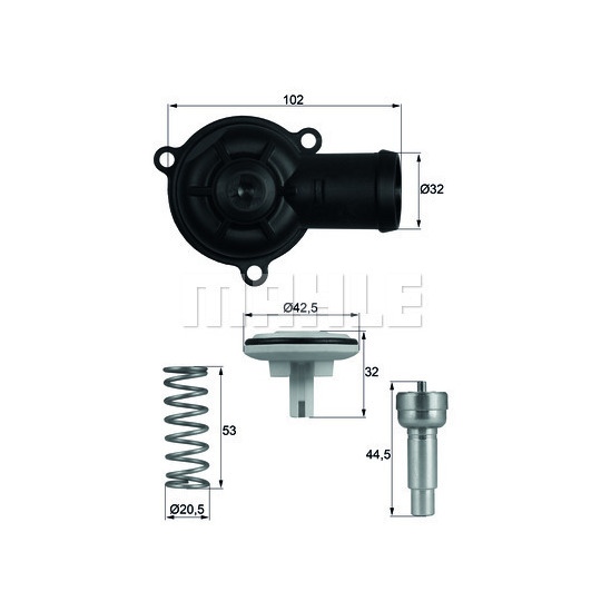 TI 220 87D - Thermostat, coolant 