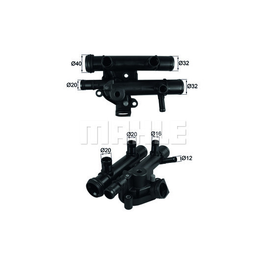 TI 259 83D - Thermostat, coolant 