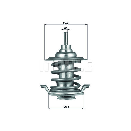 TX 59 83 - Thermostat, coolant 