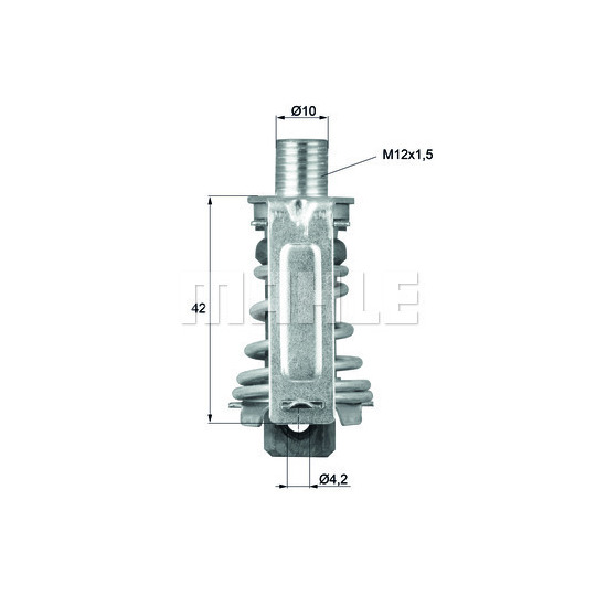 TX 99 70 - Thermostat, coolant 