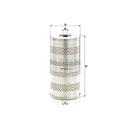 H 12 015 - Filter, operating hydraulics 