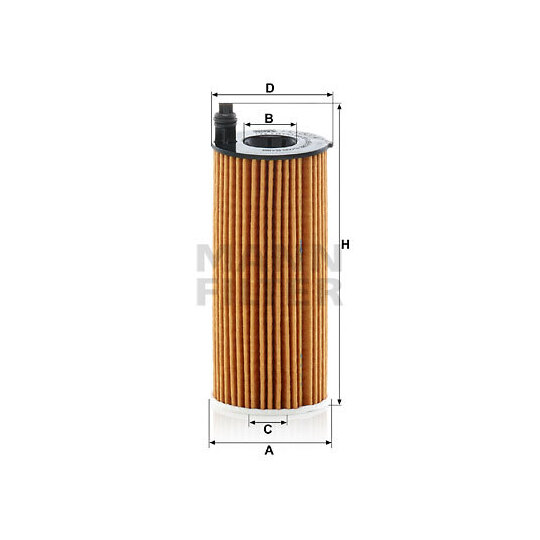 HU 6014/1 z - Oil filter 