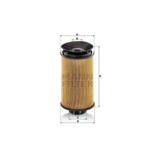 HU 7022 z KIT - Oil filter 