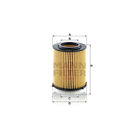 HU 7044 z - Oil filter 