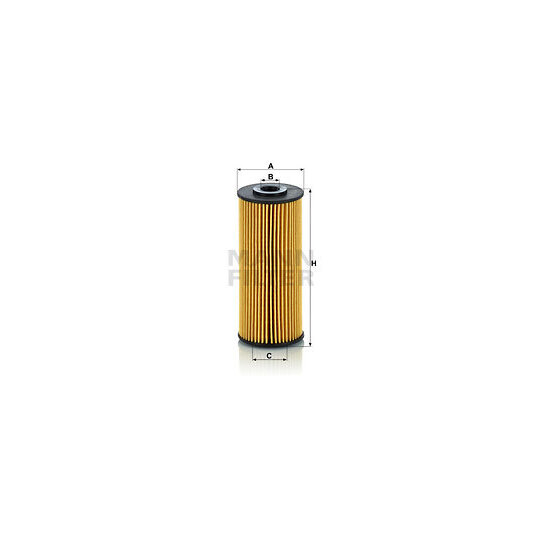 HU 7074 x - Oil filter 