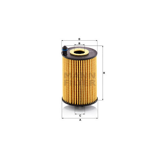 HU 7046 z - Oil filter 