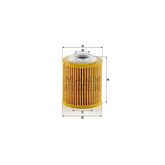 HU 7032 z - Oil filter 