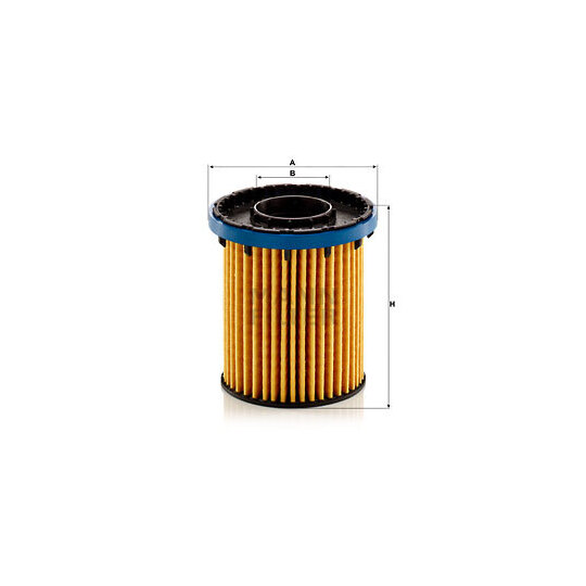 HU 8016 - Oil filter 