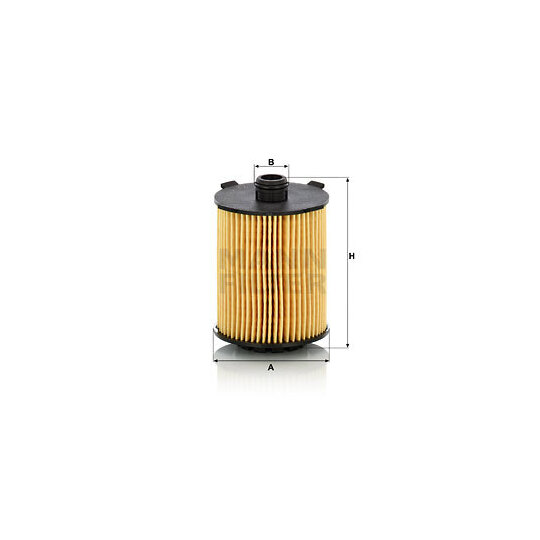 HU 8014 z - Oil filter 