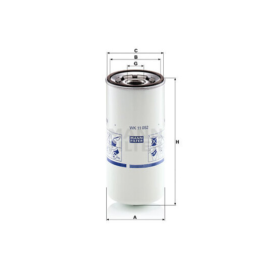 WK 11 052 - Fuel filter 