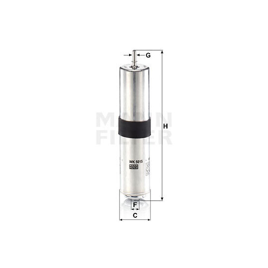 WK 5015 - Fuel filter 