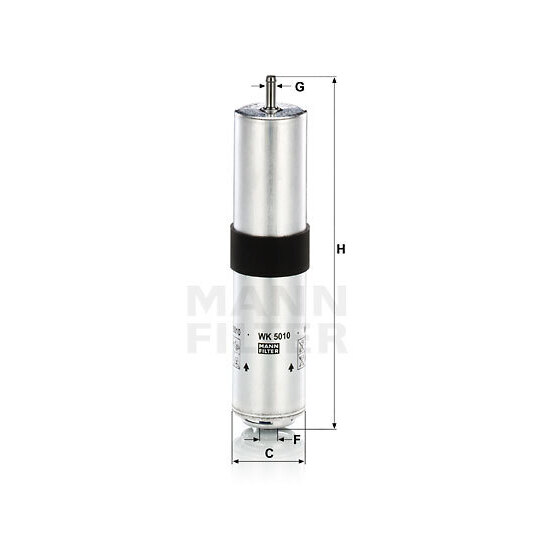 WK 5010 - Fuel filter 