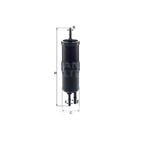 WK 6030 - Fuel filter 