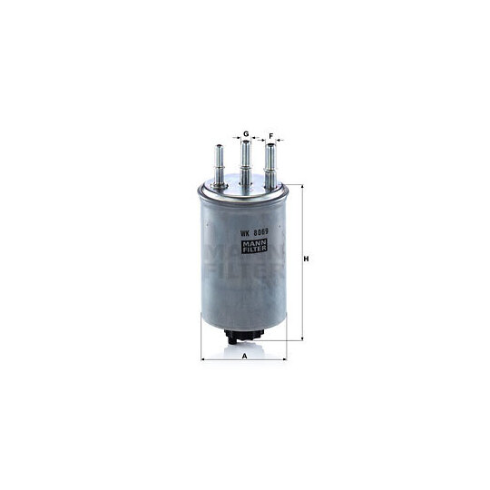 WK 8069 - Fuel filter 