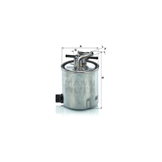 WK 9067 - Fuel filter 