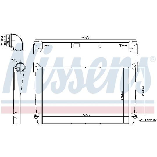 97078 - Kompressoriõhu radiaator 