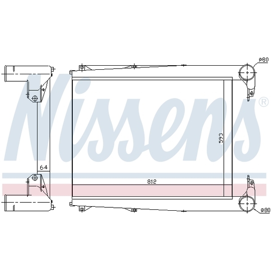 97074 - Intercooler, charger 