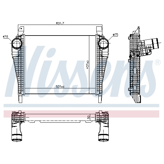 97064 - Laddluftkylare 