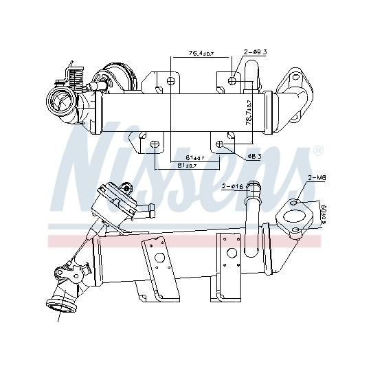 989287 - Radiaator,heitgaaside tagasijooks 