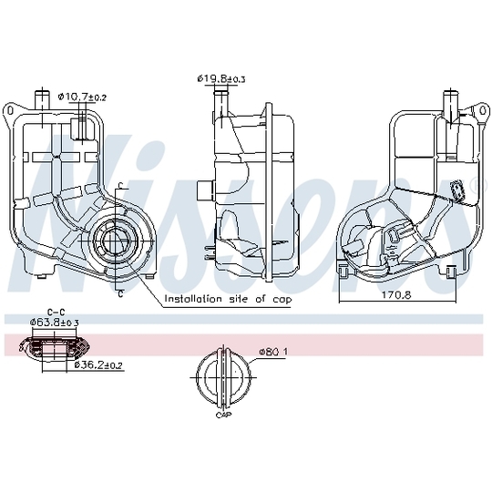 996287 - Expansion Tank, coolant 