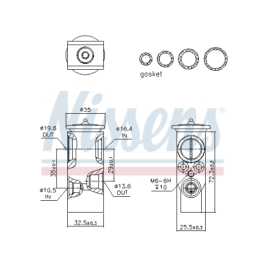 999396 - Expansion Valve, air conditioning 