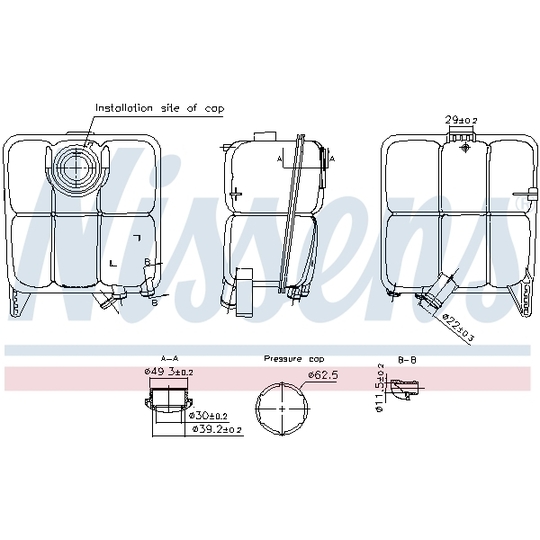 996346 - Expansion Tank, coolant 