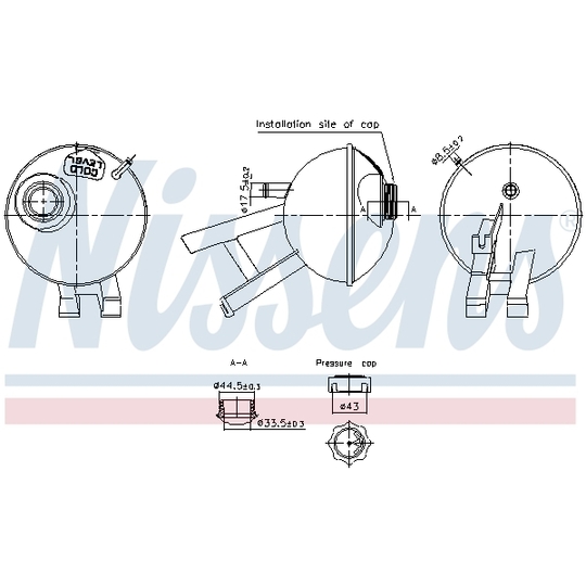 996348 - Expansion Tank, coolant 