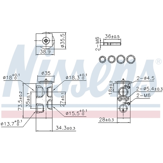 999443 - Expansion Valve, air conditioning 