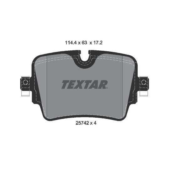 2574201 - Brake Pad Set, disc brake 