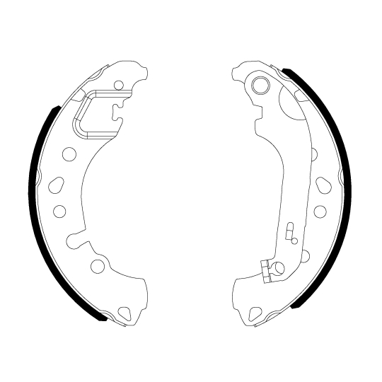 91084400 - Brake Shoe Set 