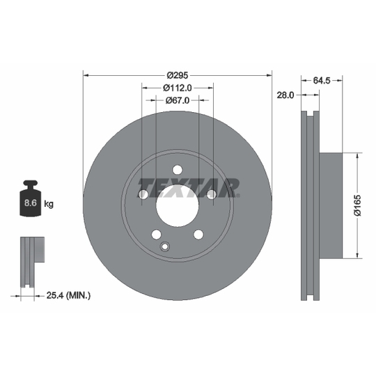 92163205 - Brake Disc 