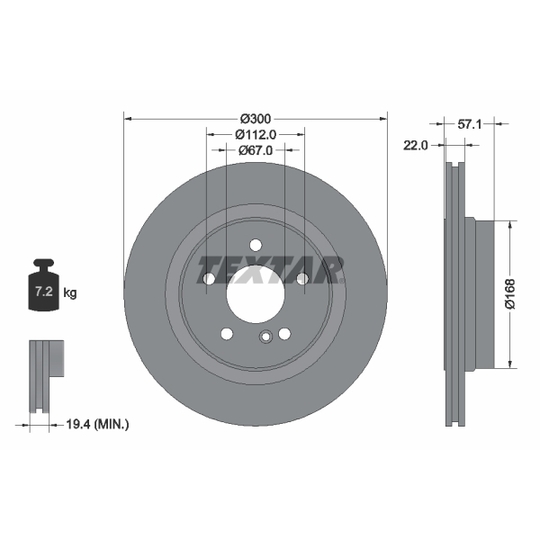 92163605 - Brake Disc 