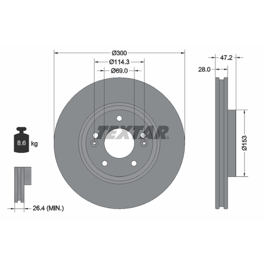 92166505 - Brake Disc 