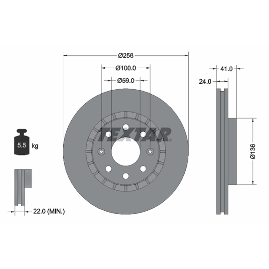 92263303 - Brake Disc 