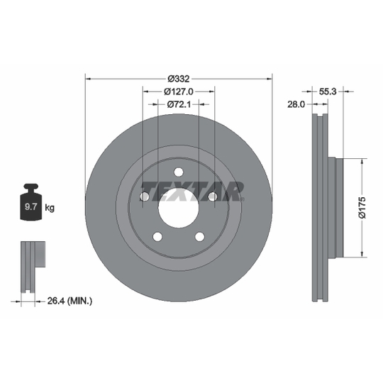 92278803 - Brake Disc 