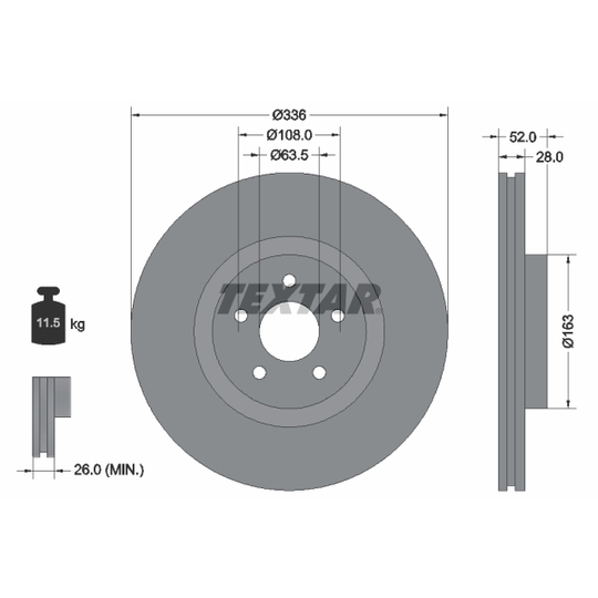 92282305 - Brake Disc 