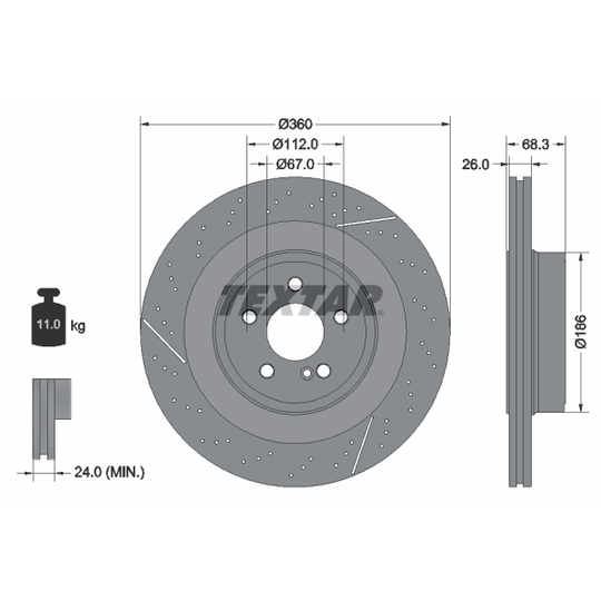 92283805 - Brake Disc 