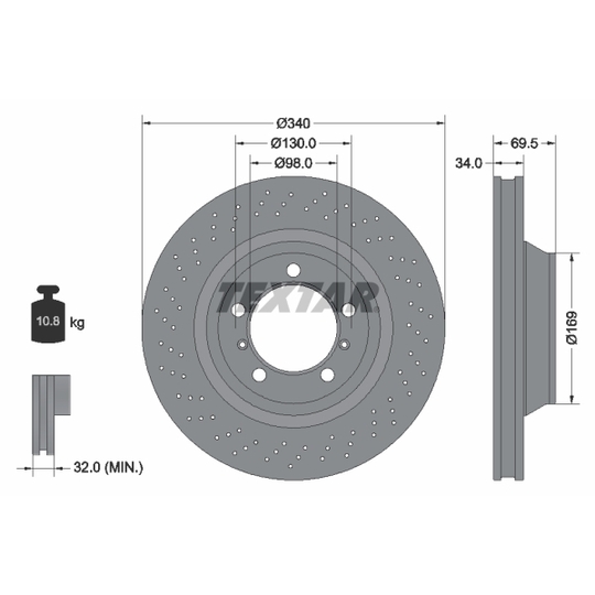 92287805 - Brake Disc 