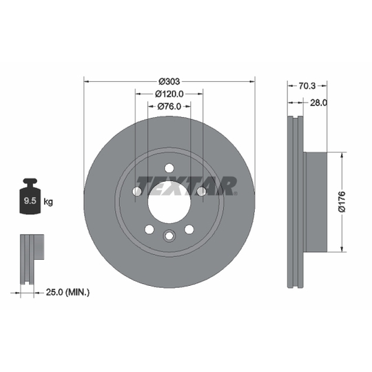 92288403 - Brake Disc 