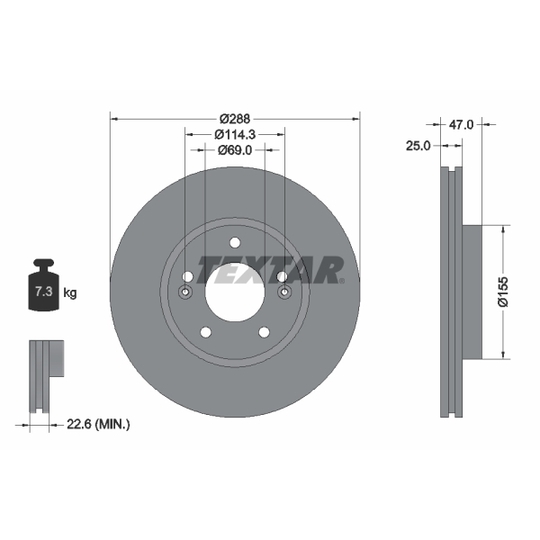 92290503 - Brake Disc 