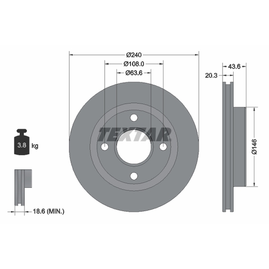 92294703 - Brake Disc 